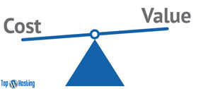 Value and cost graphic